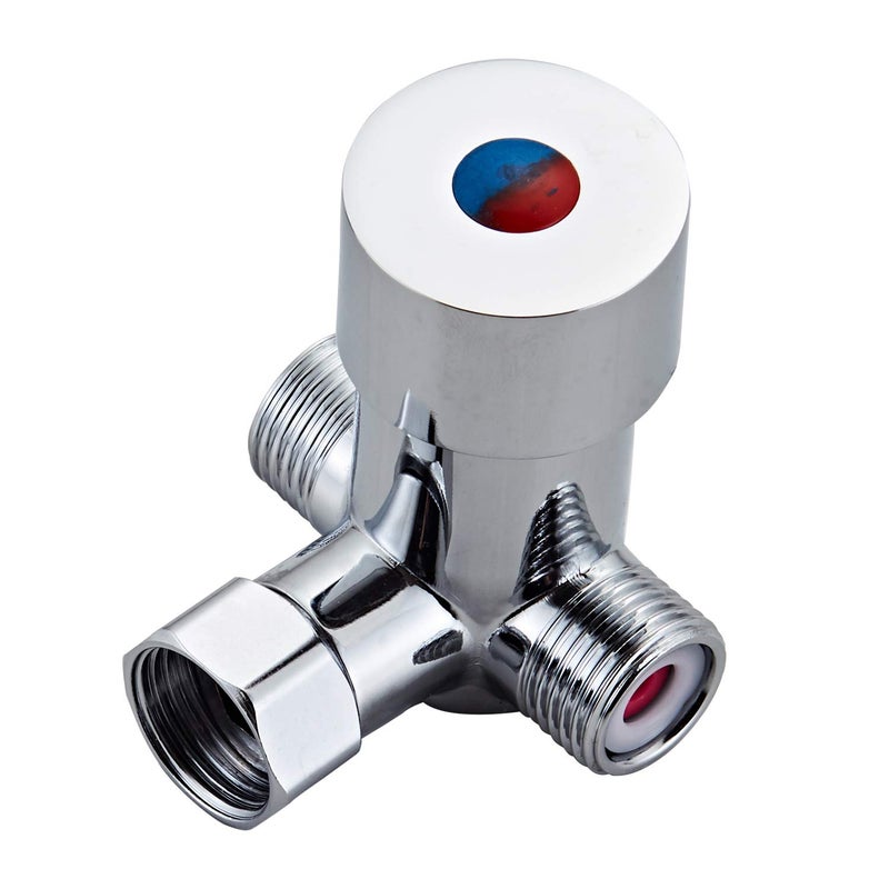 YCCUZA Water Temperature Mixer Mixing Valve Hot & Cold Water for Automatic Sensor Touchless Bathroom Sink Faucet - Image 3